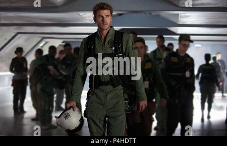 Original Film Title: INDEPENDENCE DAY: RESURGENCE.  English Title: INDEPENDENCE DAY: RESURGENCE.  Film Director: NOAH EMMERICH.  Year: 2016.  Stars: LIAM HEMSWORTH. Credit: STEREO O/TWENTIETH CENTURY FOX FILM CORPORATION / Album Stock Photo