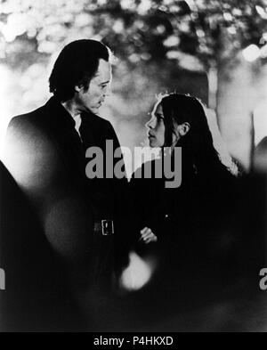 THE ADDICTION, Lili Taylor and director Abel Ferrara, 1995 Stock Photo