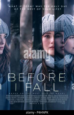 Original Film Title: BEFORE I FALL.  English Title: BEFORE I FALL.  Film Director: RY RUSSO-YOUNG.  Year: 2017. Credit: Awesomeness Films/Jon Shestack Productions / Album Stock Photo