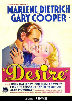 1936, Film Title: DESIRE, Director: FRANK BORZAGE, Studio: PARAMOUNT ...