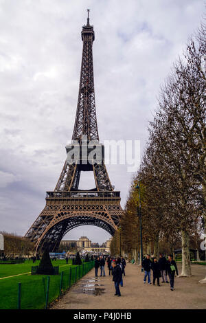 Torre Eiffel. París. Francia Stock Photo