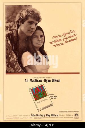 Original Film Title: LOVE STORY.  English Title: LOVE STORY.  Film Director: ARTHUR HILLER.  Year: 1970. Credit: PARAMOUNT PICTURES / Album