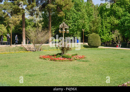 Shiraz, Iran - March 25, 2018: Eram Garden is historic Persian garden Stock Photo