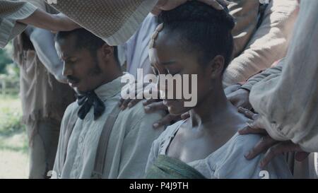 Original Film Title: THE BIRTH OF A NATION.  English Title: THE BIRTH OF A NATION.  Film Director: NATE PARKER.  Year: 2016.  Stars: NATE PARKER; AJA NAOMI KING. Credit: BRON STUDIOS/MANDALAY PICTURES/PHANTON FOUR/TINY GIANT ENT / Album Stock Photo