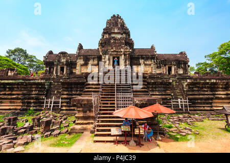 The Baphuon is a temple at Angkor, Cambodia. Baphuon is located in Angkor Thom, northwest of the Bayon.