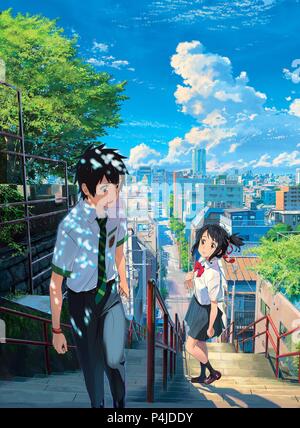 Anime World  Your name anime, Kimi no na wa, Name wallpaper