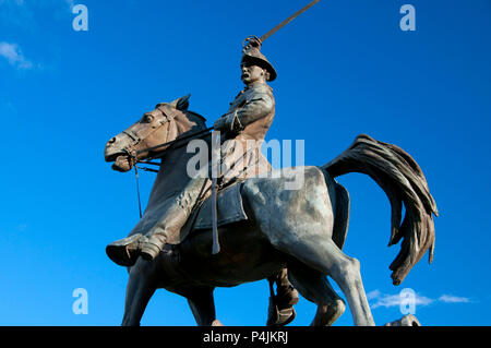 Thomas Francis Meagher statue, Montana State Capitol, Helena, Montana Stock Photo