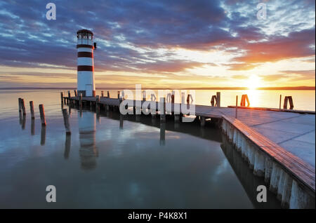 Lighthouse in Austria Stock Photo