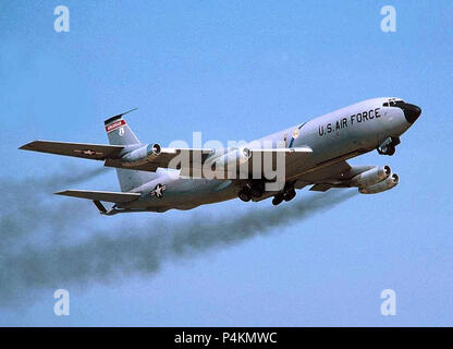 154th Air Refueling Squadron - Boeing KC-135 Stratotanker. Stock Photo