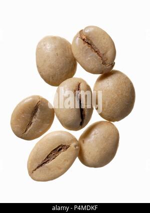 Robusta coffee beans, Java, Indonesia Stock Photo