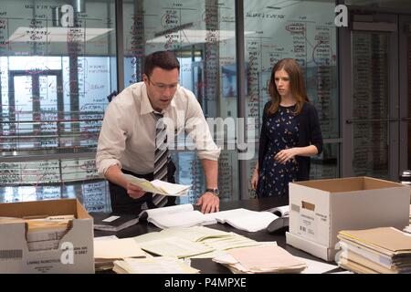 Original Film Title: THE ACCOUNTANT.  English Title: THE ACCOUNTANT.  Film Director: GAVIN O'CONNOR.  Year: 2016.  Stars: BEN AFFLECK; ANNA KENDRICK. Credit: WARNER BROS & COLUMBIA PICTURES / Cortesía Album Stock Photo