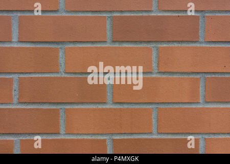 orange brick wall full frame background texture Stock Photo