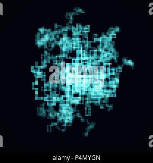 vector genrative art Stock Vector