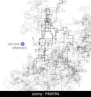 vector genrative art Stock Vector
