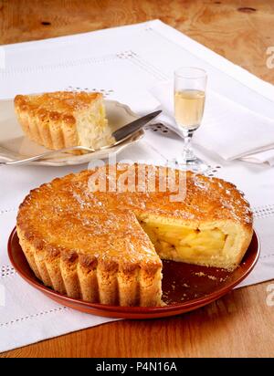 Italian apple pie Stock Photo