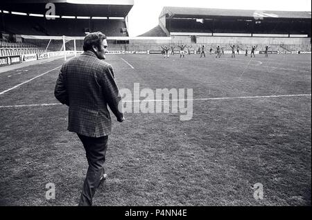 Don Revie Leeds United Champions 1974 Stock Photo