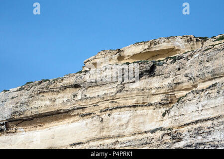 The blue Hole MALTE Gozo-Dwejra Stock Photo