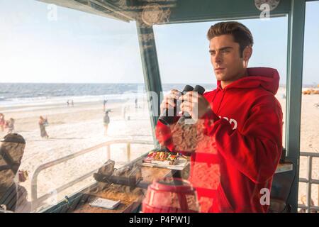 Original Film Title: BAYWATCH.  English Title: BAYWATCH.  Film Director: SETH GORDON.  Year: 2017.  Stars: ZAC EFRON. Credit: PARAMOUNT PICTURES / Album Stock Photo