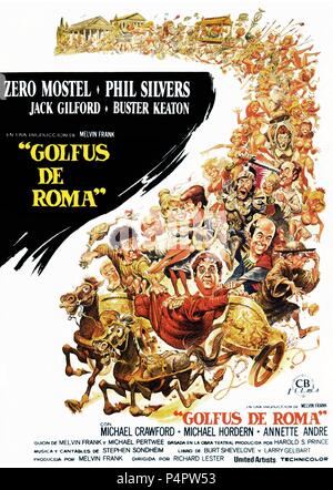 Original Film Title: A FUNNY THING HAPPENED ON THE WAY TO THE FORUM.  English Title: A FUNNY THING HAPPENED ON THE WAY TO THE FORUM.  Film Director: RICHARD LESTER.  Year: 1966. Credit: UNITED ARTISTS / Album Stock Photo