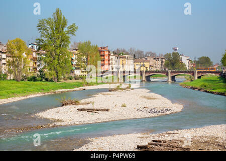 Parma - The Riverside of Parma river. Stock Photo