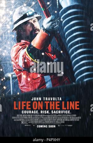 Original Film Title: LIFE ON THE LINE.  English Title: LIFE ON THE LINE.  Film Director: DAVID HACKL.  Year: 2015. Credit: ELITE FILM / Album Stock Photo