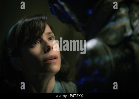 Original Film Title: THE SHAPE OF WATER.  English Title: THE SHAPE OF WATER.  Film Director: GUILLERMO DEL TORO.  Year: 2017.  Stars: SALLY HAWKINS. Credit: BULL PRODUCTIONS/DOUBLE DARE YOU/FOX SEARCHLIGHT PICTURES / Album Stock Photo