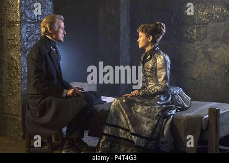 Original Film Title: THE LIMEHOUSE GOLEM.  English Title: THE LIMEHOUSE GOLEM.  Film Director: JUAN CARLOS MEDINA.  Year: 2016.  Stars: BILL NIGHY; OLIVIA COOKE. Credit: NUMBER 9 FILMS LTD. / Album Stock Photo