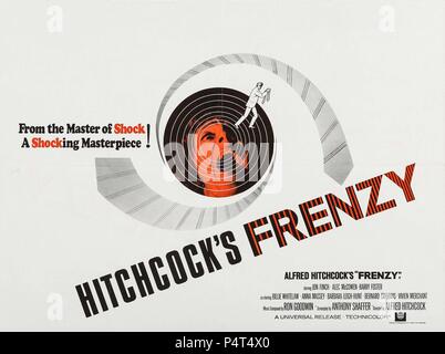 Original Film Title: FRENZY.  English Title: FRENZY.  Film Director: ALFRED HITCHCOCK.  Year: 1972. Credit: UNIVERSAL PICTURES / Album Stock Photo