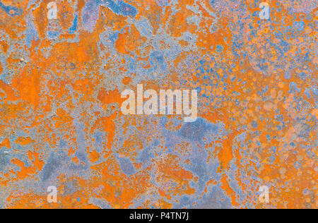 rustic steel plate for background. Stock Photo