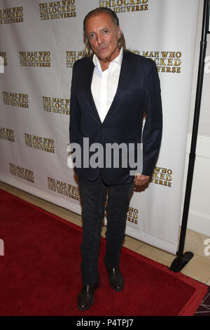 Armand Assante attends the Premiere of 'The Man Who Unlocked The Universe' at The London West Hollywood on June 21, 2018 in West Hollywood, California. Stock Photo
