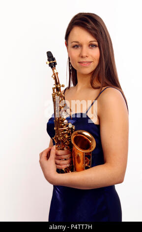 generic - soprano saxophone player Stock Photo - Alamy