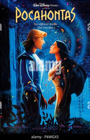 Original Film Title: POCAHONTAS.  English Title: POCAHONTAS.  Film Director: ERIC GOLDBERG; MIKE GABRIEL.  Year: 1995. Credit: WALT DISNEY PRODUCTIONS / Album Stock Photo