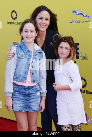 Soleil Moon Frye and her daughter Poet Sienna Rose Goldberg spend an