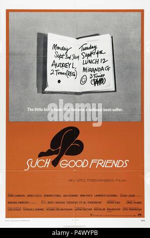 Original Film Title: SUCH GOOD FRIENDS.  English Title: SUCH GOOD FRIENDS.  Film Director: OTTO LUDWIG PREMINGER.  Year: 1971. Credit: SIGMA / Album Stock Photo
