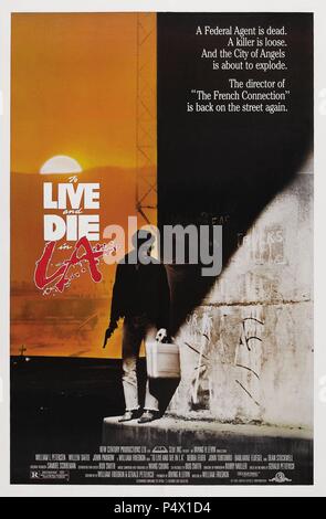 Original Film Title: TO LIVE AND DIE IN L. A..  English Title: TO LIVE AND DIE IN L. A..  Film Director: WILLIAM FRIEDKIN.  Year: 1985. Credit: M.G.M/UNITED ARTIST / Album Stock Photo