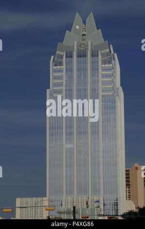 FROST BANK TOWER. Vista del exterior. AUSTIN. Estado de Texas. Estados Unidos. Stock Photo