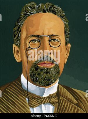 Chekhov, Anton Paulovich (1860-1904). Russian writer. Stock Photo