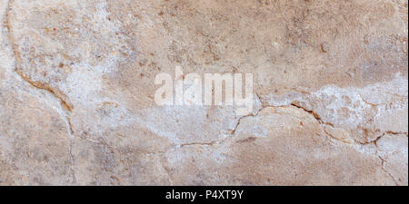 Old Cracked Weathered Shabby Plastered Peeled Wall Background. Stock Photo
