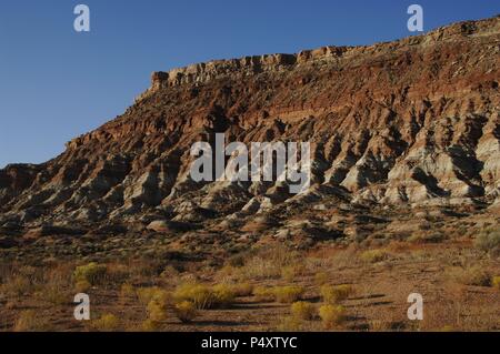 ESTADOS UNIDOS. Panorámica del paisaje de los alrededores del Gran Cañón (Grand Canyon). Estado de Arizona. Stock Photo