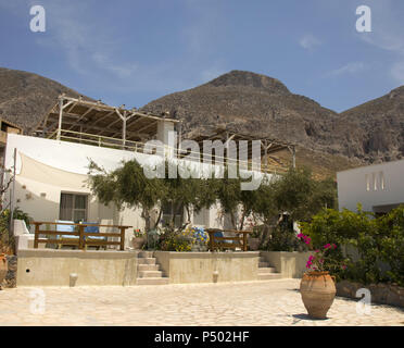 Holiday apartments in Emporios, Kalymnos, Greece Stock Photo