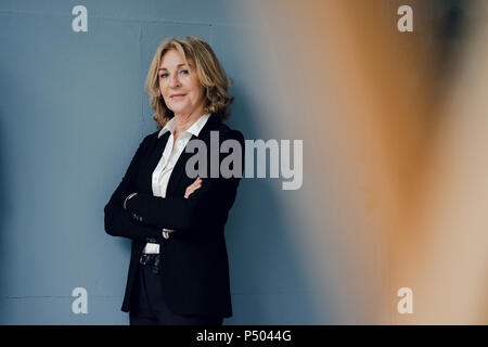 Portrait of confident senior businesswoman