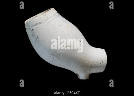 17th Century Clay Pipe Stock Photo
