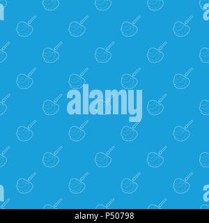 Disinfection pattern vector seamless blue Stock Vector