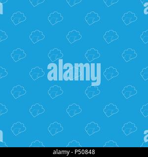 Outgoing database pattern vector seamless blue Stock Vector