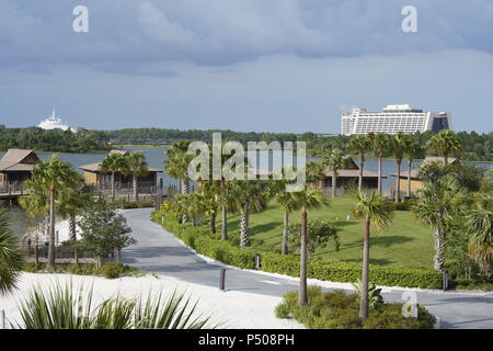 General views of the Polynesian Resort in Walt Disney World, Orlando, Florida, USA Stock Photo