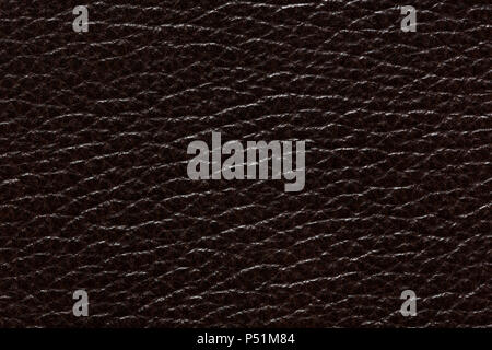 Stylish leather background in elegant dark colour. Stock Photo