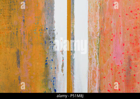 Great background or texture. Abstract oil painting. Vertical lin Stock Photo