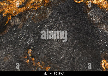 Red marble-rock close-up. Stock Photo