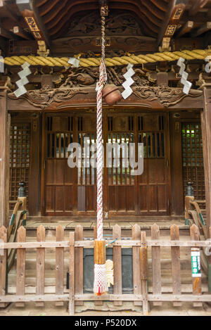 Details in a Shintoist shrine in Tokyo - 11 Stock Photo