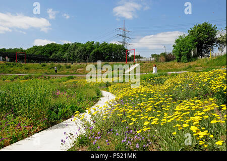 Germany, North Rhine-Westphalia- Bernepark in Bottrop-Ebel Stock Photo